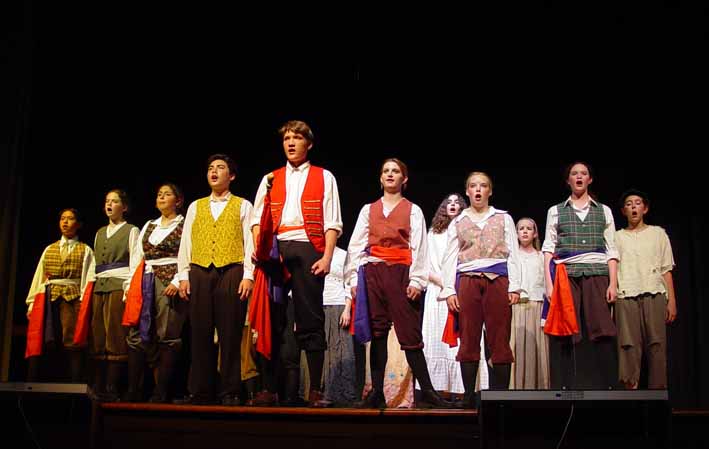Spring, 2003, "Les Miserables"